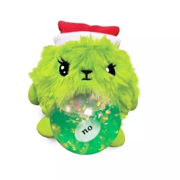 Magic Fortune Friends Squishy Christmas Plushie - Festive Fidget Toy - The Grump - Picture 4 of 6